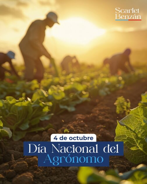 @ScarletBenzan Hoy celebramos el día Nacional del agrónomo