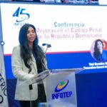 @YeniBerenice ofreció una conferencia bajo el título “Mejoras en el Código Penal de la #RepublicaDominicana” ante colaboradores e invitados institucionales