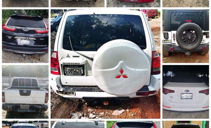 @PoliciaRD PN identifica y busca presunto estafador de vehículos en Santiago; recuperan 13 automóviles