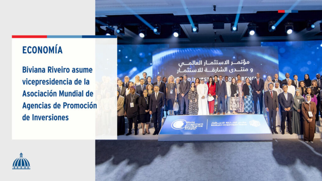 La directora ejecutiva del @ProDominicana, @BivianaRiveiro, asumió la vicepresidencia de la Asociación Mundial de Agencias de Promoción de Inversiones (Waipa, en inglés) para el período 2025-2027