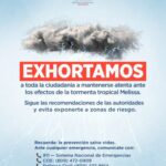 @AduanaRD Mantente informado por los canales oficiales y protege a tu familia. AduanasRD #TormentaMelissa #Prevención
