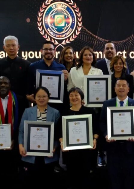 @CarolinaMejiaG el Parque Ambiental Urbanización Fernández fue reconocido en los Premios #WorldUrbanParks 2025, en Estambul, Turquía