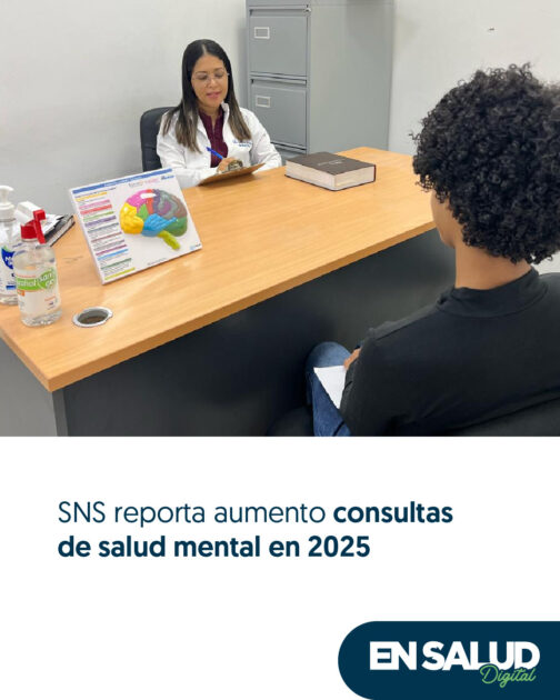 @SNSRDO Reporta aumento consultas de salud mental en 2025