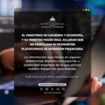 @MinHaciendaRD Informamos que no promovemos ni respaldamos ningún tipo de inversión en plataformas digitales