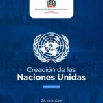 @MirexRD junto a @rdenonu nos unimos a la conmemoración del 80.º aniversario de la entrada en vigor de la Carta de las Naciones Unidas (1945)