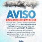 @AduanaRD Exhortamos a todo nuestro equipo y a la ciudadanía a seguir las recomendaciones del Centro de Operaciones de Emergencias (COE) y mantenerse atentos a los canales oficiales