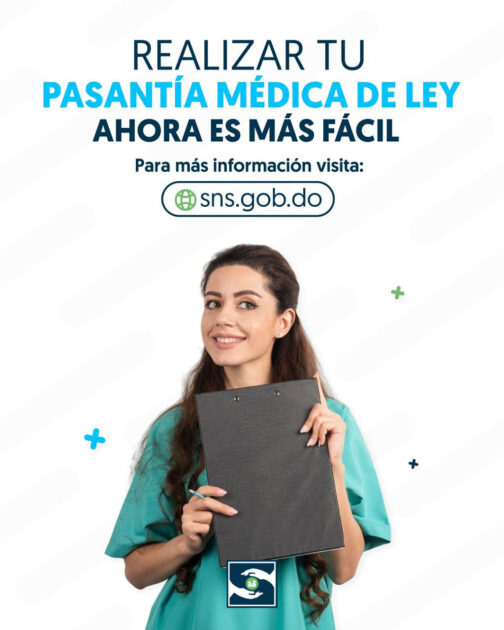@SNSRDO @DrMarioLama encontrarás toda la información que necesitas para realizar tu Pasantía Médica de Ley en los centros de la Red Pública de Servicios de Salud