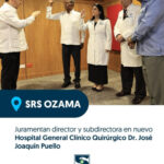 @SNSRDO @DrMarioLama, juramentó hoy al doctor Ramón Feliz Jiménez como nuevo director del Hospital José Joaquín Puello y a la doctora Patricia Álvarez como subdirectora del centro