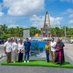 @TurismoRD @DavidColladoM desde el municipio de Higüey, La Altagracia, nuestro ministro @DavidColladoM dejó iniciados los trabajos de reconstrucción del Parque de La Mujer (Obelisco), con un monto superior a las RD$7 millones de pesos