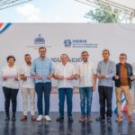 @JosePaliza Inauguramos la rehabilitación de 2.6 kilometros de gaviones y adecuación del Rio Nizao