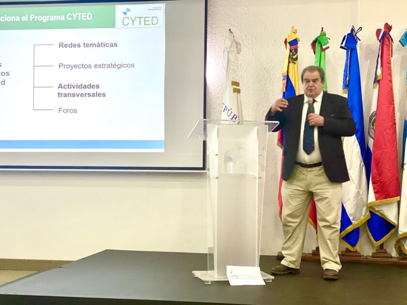 |IMAGENES|@MescytRD realiza reunión de Seguimiento Anual de coordinadores de Redes Vigentes con Comités de Area del Programa CYTED