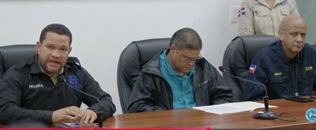 EN VIVO  @COE_RD|Rueda de prensa por huracán melissa DOMINGO 25 octubre 2025