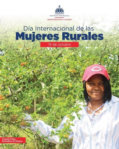 @MMujerRD: ” Reconocemos a las miles de mujeres dominicanas que con trabajo protegen la tierra y sostienen el desarrollo de nuestro país”