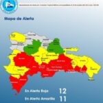 @COE_RD INFORME DE SITUACION NO. 7 Tormenta Tropical Melissa VIERNES 24.10.2025 | PROVINCIAS  Y TIPO DE ALERTA