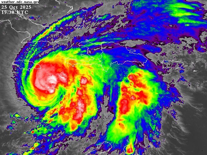 ATENTOS vuelven LAS LLUVIAS esta tarde y noche sobre varias provincias del litoral caribeño @INDOMET_RDO