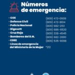 AQUÍ LOS NÚMEROS ÚTILES PARA EMERGENCIAS EN LA REPÚBLICA DOMINICANA