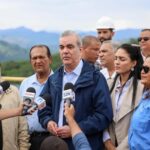 Presidente @LuisAbinader supervisó nivel Presas Hatillo, Monción, Taveras y Rincón Detalles  @Olmedo_Caba  @INDRHIRD