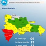 @COE_RD mantiene cuatro provincias en alerta roja, 13 en alerta amarilla, y 13 en verde. Detalle Provincias |HURACAN MELISSA