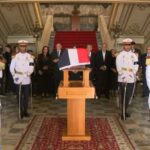 Acto del Traslado de los restos de Juan Rodríguez García (Juancito Rodríguez