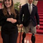 @CarolinaMejiaG Hoy tuvimos un grato encuentro con Brian Jeffrey Mast @repbrianmast, presidente del Comité de Asuntos Exteriores, junto a sus compañeros congresistas de Estados Unidos