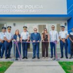 @ScarletBenzan El ministro de la Presidencia, @Jose_Paliza, encabezó la inauguración de la nueva estación policial sobre el río Ozama, en Nuevo Domingo Savio