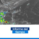 @IndometRD Para hoy miércoles, en horas matutinas, el gran Santo Domingo tendrá un cielo soleado con nubes dispersas. En tanto, la vaguada prefrontal en las cercanías de la costa norte/noroeste del país y el viento del noreste favorecen chubascos locales y posibles tronadas sectorizadas
