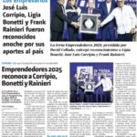 @G_GomezJ Los empresarios José Luis Corripio Estrada, Ligia Bonetti y Frank Rainieri fueron reconocidos anoche por la organización Feria Emprendedores 2025