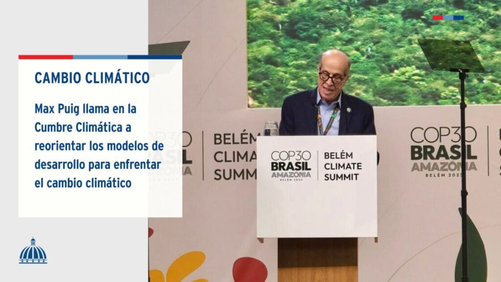 @Max_Puig llamó a los países a reorientar los modelos de desarrollo para enfrentar el cambio climático