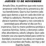 @LaOracionDeHoy Jueves 13 de Noviembre de 2025