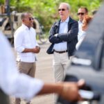 @DAeroportuario El día de ayer mostramos a nuestro Presidente de la República, Luis Abinader los avances del Aeropuerto Doméstico Granero del Sur, en San Juan, durante un recorrido de supervisión