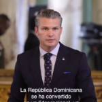 “La República Dominicana, y el presidente Luis Abinader, son el líder regional contra el narcotráfico”, Pete Hegseth.