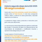 @EducacionRDO Inicia la segunda etapa de la EDD 2025