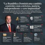 @ItoBisono La República Dominicana cambió: Controles más estrictos, justicia independiente y cero impunidad