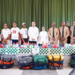 El Inefi y la Armada entregan utilería deportivas y remozan canchas de tres centros educativos de Santo Domingo Este