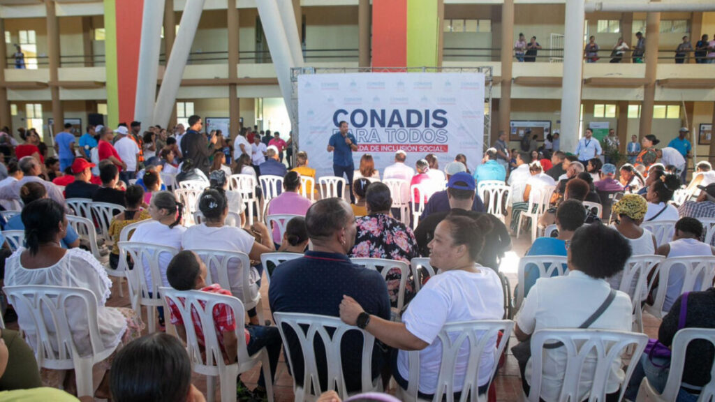Conadis apoya a cientos de personas con discapacidad en Puerto Plata durante jornada de inclusión social
