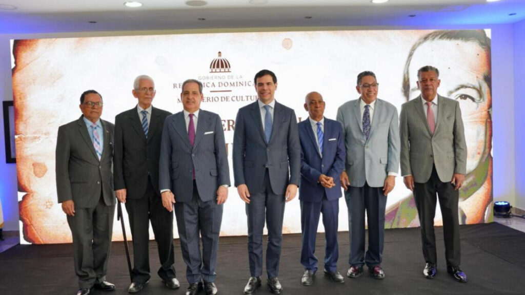 Ministerio de Cultura entrega Premio Internacional Pedro Henríquez Ureña a José Enrique García