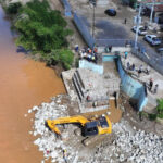 Indrhi supervisa avance de obras hidráulicas en sistemas de riego de Dajabón y Montecristi