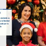 @ComunicacionDO El Palacio Nacional dio la bienvenida a la Navidad con su tradicional acto de encendido del árbol, una celebración cargada de emoción, esperanza y espíritu festivo