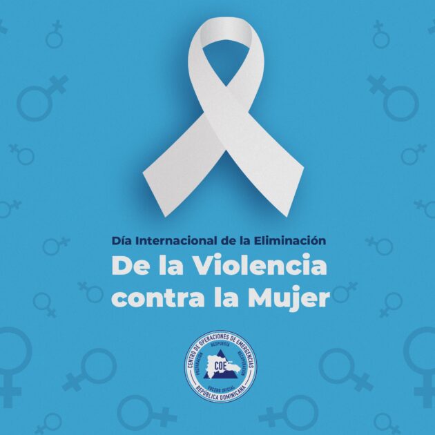 @COE_RD Este 25 de noviembre se conmemora el Día Internacional de la Eliminación de la Violencia contra la Mujer, proclamado por la Asamblea General de las Naciones Unidas en el año 1999 como un día de sensibilización y denuncia sobre la violencia contra las mujeres en el mundo