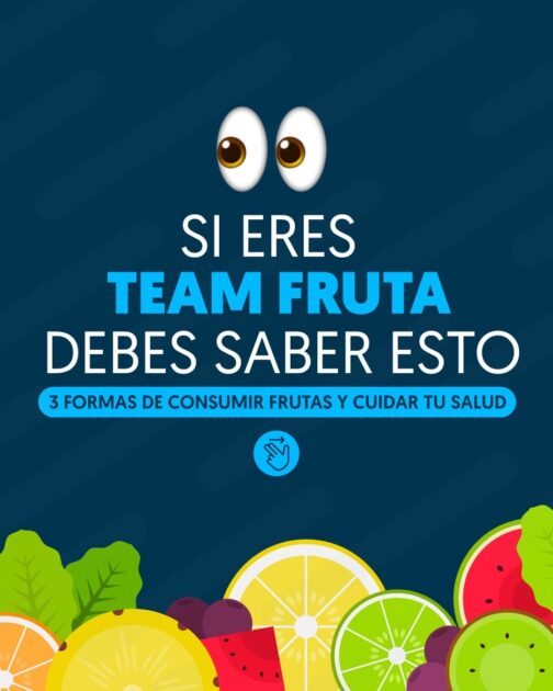 @SNSRDO ¿Y tú, eres Team Fruta? Entonces debes saber esto: consumir frutas con moderación es clave para cuidar tu salud y mantener niveles de azúcar estables.
