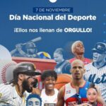 @RaquelPenaVice La República Dominicana es tierra de grandes deportistas que, con su dedicación y esfuerzo, han llenado de orgullo a nuestra nación
