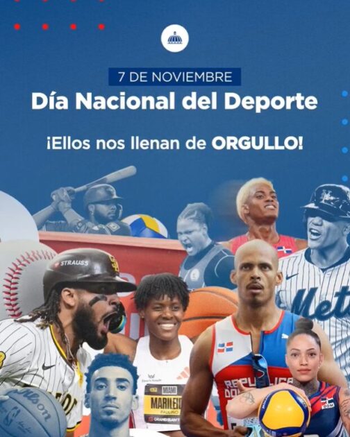 @RaquelPenaVice La República Dominicana es tierra de grandes deportistas que, con su dedicación y esfuerzo, han llenado de orgullo a nuestra nación