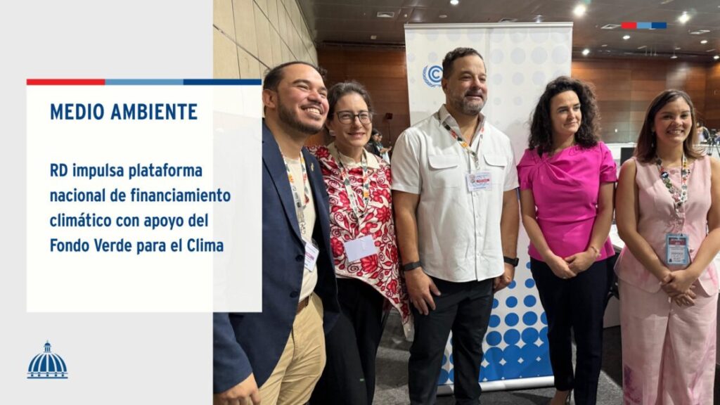@AmbienteRD el Fondo Verde para el Clima y el Instituto Global para el Crecimiento Verde anunciaron una nueva alianza en la COP30 para promover el desarrollo bajo en carbono y resiliente al clima en el país