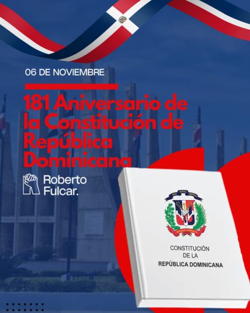 @RobertoFulcar Hoy celebramos el 06 de noviembre, una fecha que marca el nacimiento del marco legal y democrático que sostiene nuestra nación