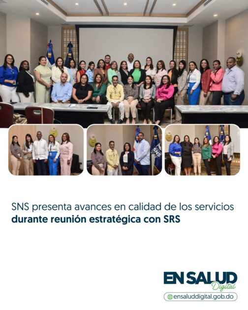 @SNSRDO a través de su Dirección de Gestión de la Calidad, realizó una reunión estratégica con los Servicios Regionales de Salud, en la que fueron presentados los avances en la calidad de los servicios durante el segundo semestre del año