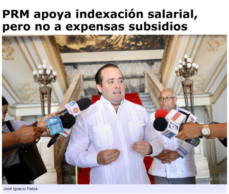 @NelsonAMarte @PRM_Oficial apoya indexación salarial, pero no a expensas subsidios