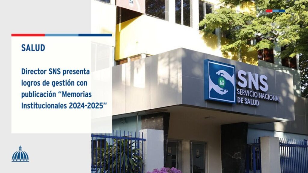 @SNSRDO @DrMarioLama presentó los logros y avances alcanzados durante su quinto año de gestión con la publicación de las memorias institucionales que abarcan desde septiembre 2024 hasta agosto 2025
