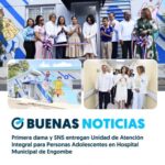 @SNSRDO @RaquelArbaje y @DrMarioLama entregaron este miércoles el remozamiento de la Unidad de Atención Integral de Adolescentes en el Hospital Municipal de Engombe