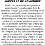 @LaOracionDeHoy Jueves 20 de Noviembre de 2025