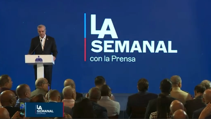 @JoelSantosE Este lunes acompañamos al presidente @LuisAbinader en La Semanal, donde informamos que el reporte técnico sobre el reciente blackout estará listo la próxima semana